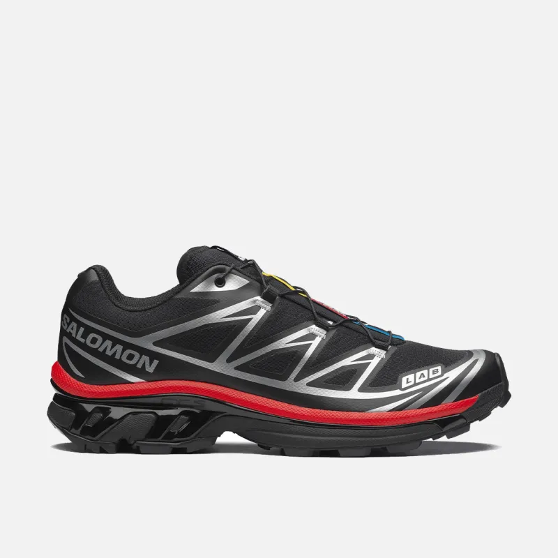 XT-6 - BLACK / FIERY RED made by Salomon