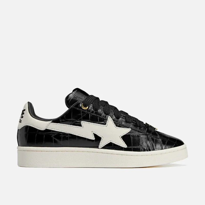 BAPE X ADIDAS CAMPUS 00S "WORLD CUP PACK" - CORE BLACK / OFF WHITE made by Adidas