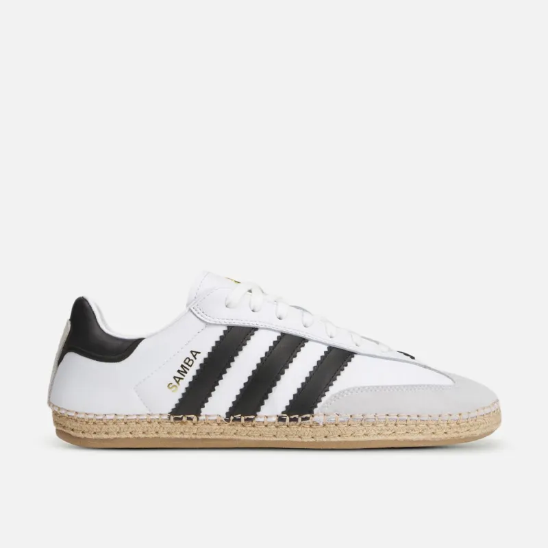 CLOT X ADIDAS SAMBA ESPADRILLE BY EDC - CLOUD WHITE / CORE BLACK made by Adidas