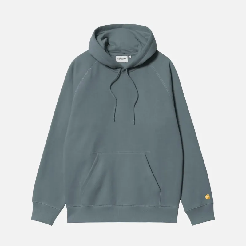 HOODED CHASE SWEAT - COZY BLUE made by Carhartt WIP