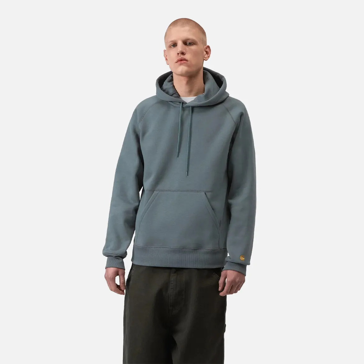 HOODED CHASE SWEAT - COZY BLUE sold by Lapstone & Hammer product image thumbnail 3