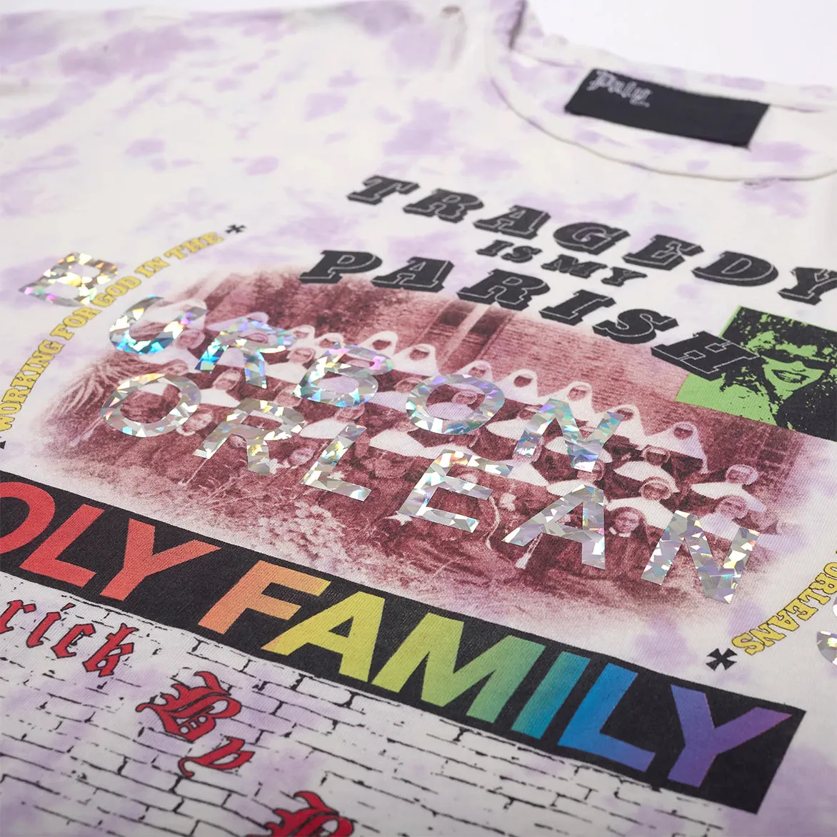 HOLY FAMILY TIE DYE TEE - TIE DYE sold by Lapstone & Hammer product image thumbnail 2
