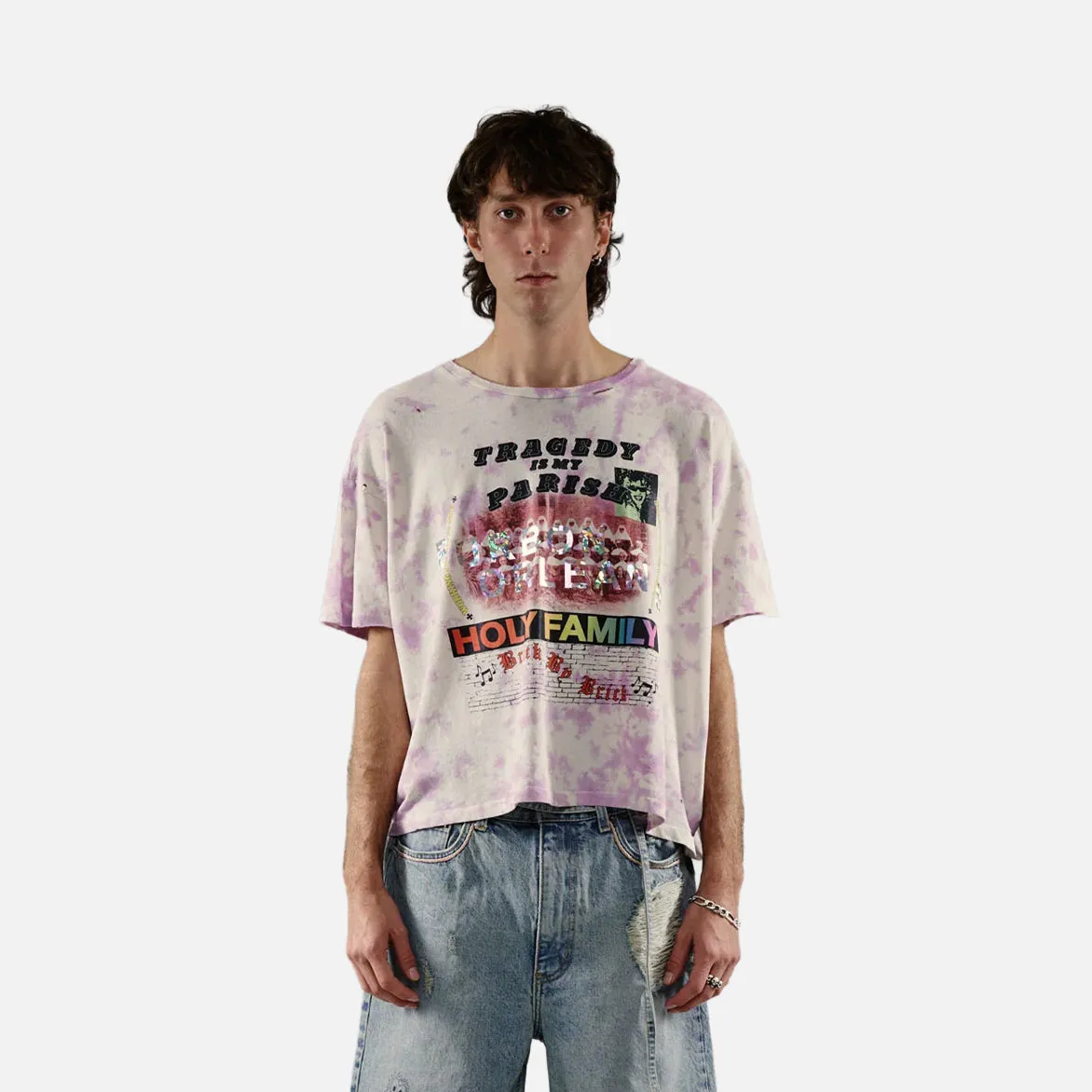 HOLY FAMILY TIE DYE TEE - TIE DYE sold by Lapstone & Hammer product image thumbnail 3