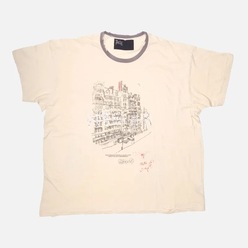 CHELSEAY HOTEL TEE - VINTAGE WHITE made by Lapstone & Hammer