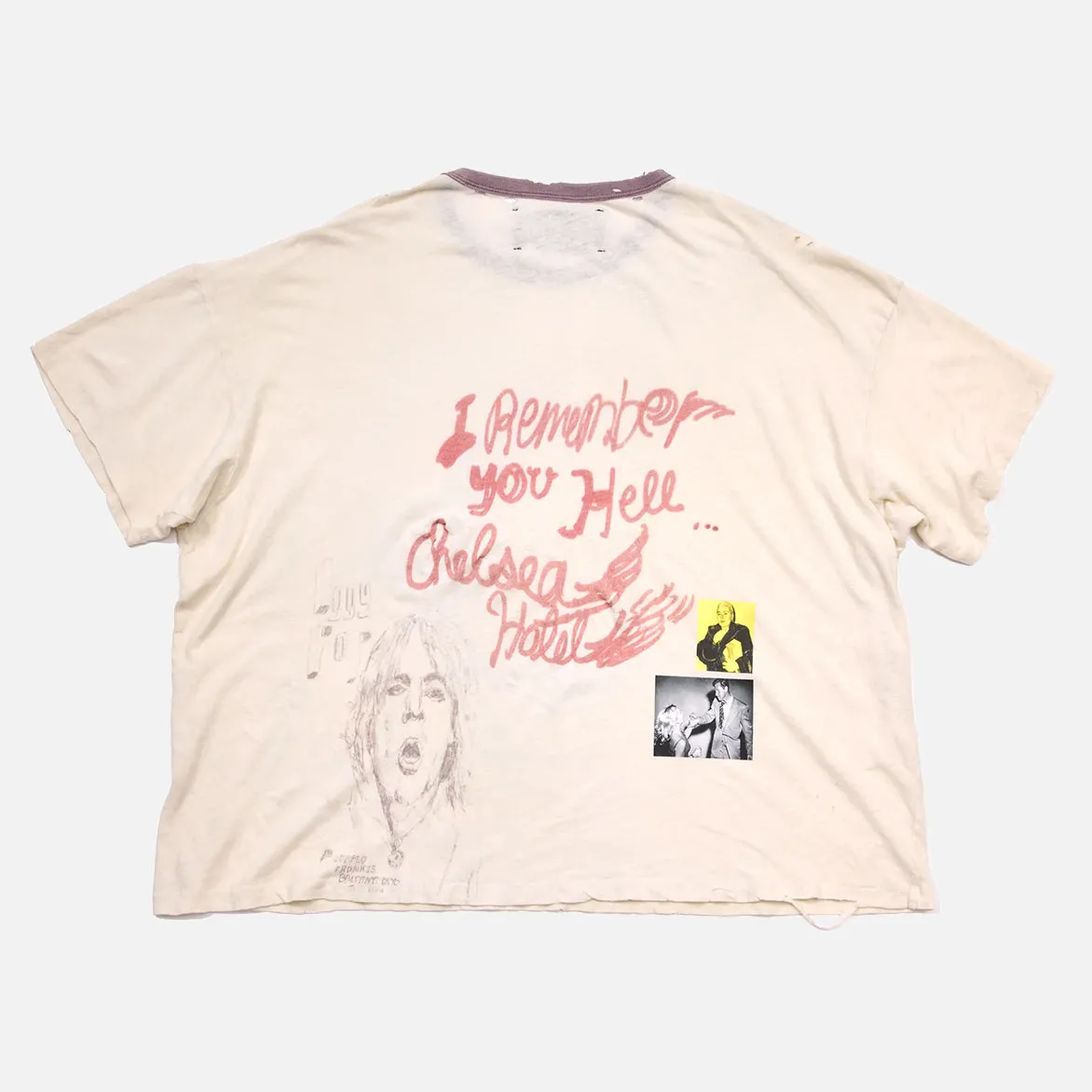 CHELSEAY HOTEL TEE - VINTAGE WHITE sold by Lapstone & Hammer product image thumbnail 2