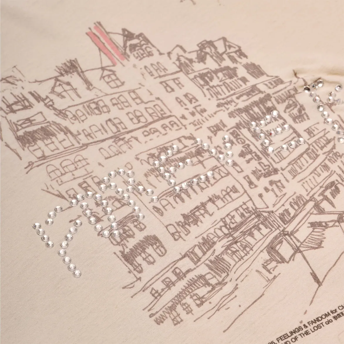 CHELSEAY HOTEL TEE - VINTAGE WHITE sold by Lapstone & Hammer product image thumbnail 3