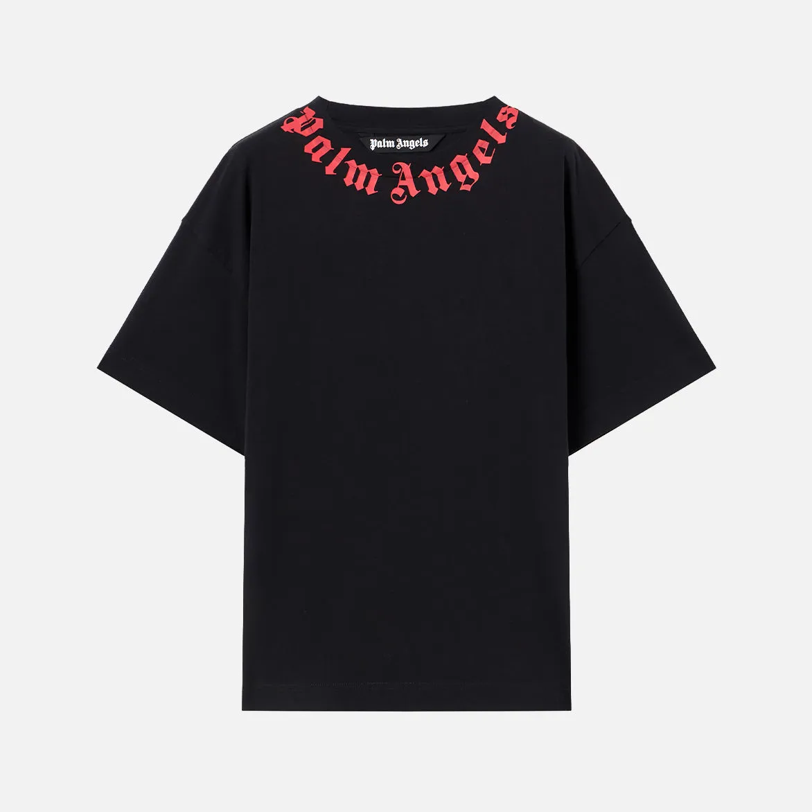 NECK LOGO REGULAR TEE - BLACK sold by Lapstone & Hammer