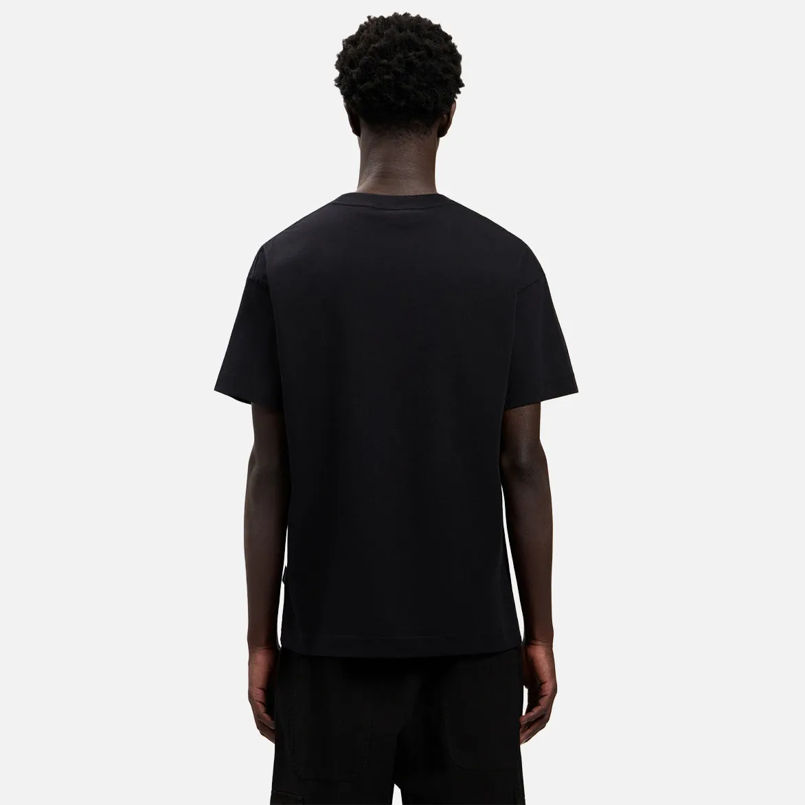 NECK LOGO REGULAR TEE - BLACK sold by Lapstone & Hammer product image thumbnail 2