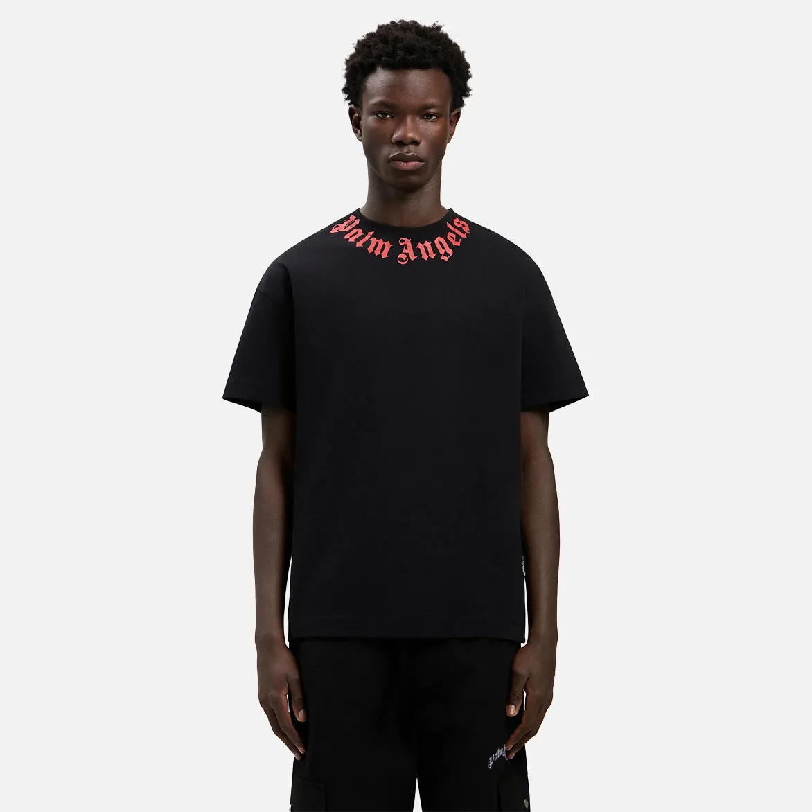 NECK LOGO REGULAR TEE - BLACK sold by Lapstone & Hammer product image thumbnail 3