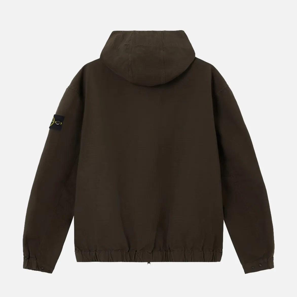 1200011 ORGANIC COTTON RIPSTOP HOODED OVERSHIRT - COAL GREY sold by Lapstone & Hammer product image thumbnail 2