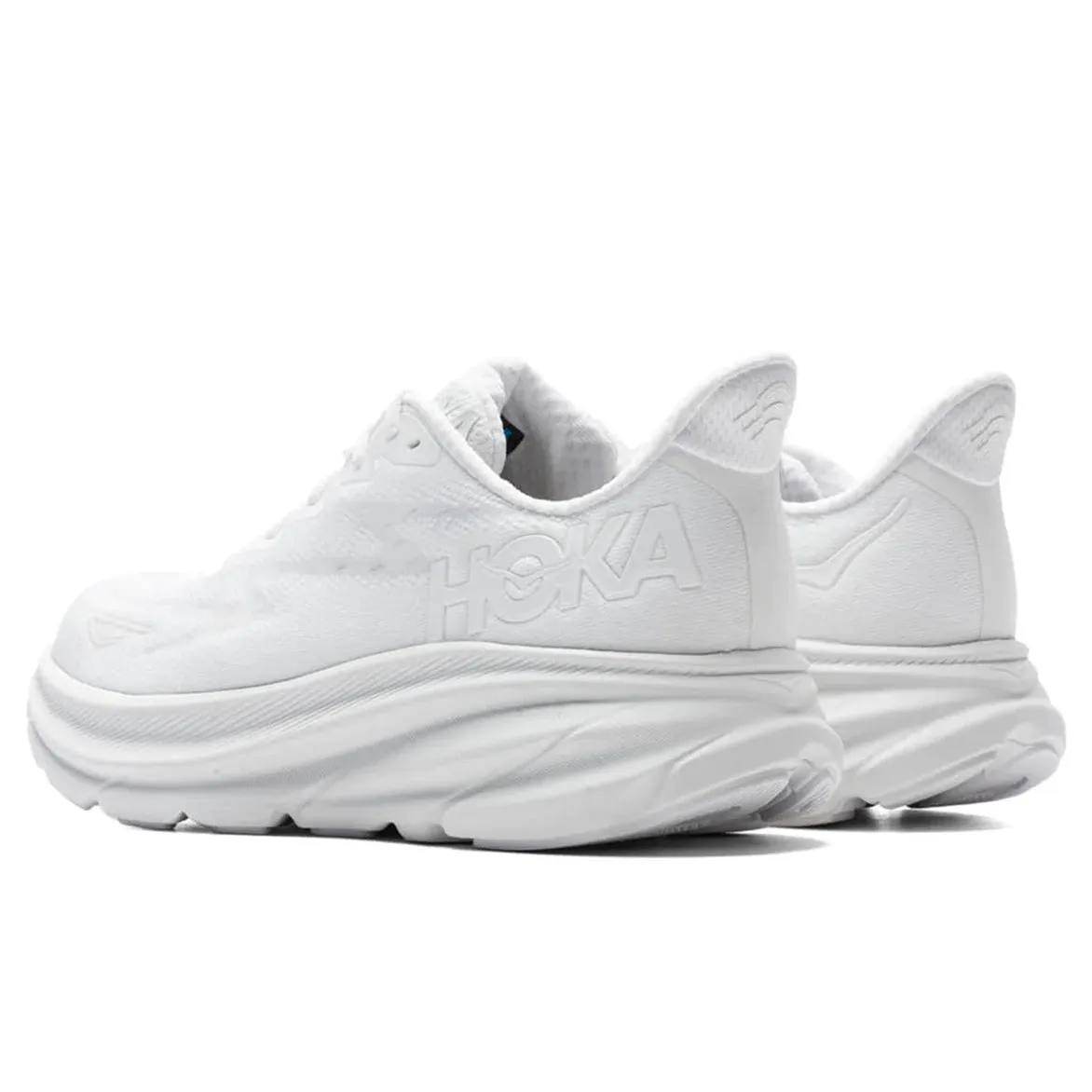 WMNS CLIFTON 9 - WHITE / WHITE sold by Lapstone & Hammer product image thumbnail 3