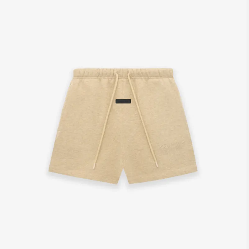 ESSENTIALS SWEATSHORT - GOLD HEATHER sold by Lapstone & Hammer