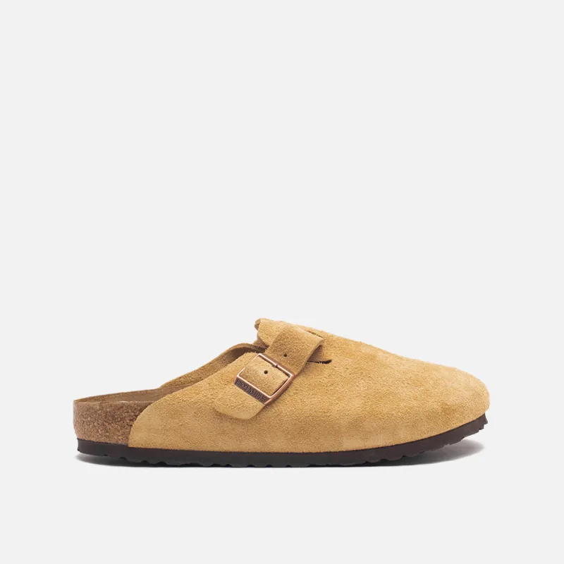 WMNS BOSTON SUEDE NARROW - LATTE CREAM sold by Lapstone & Hammer