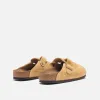WMNS BOSTON SUEDE NARROW - LATTE CREAM sold by Lapstone & Hammer
