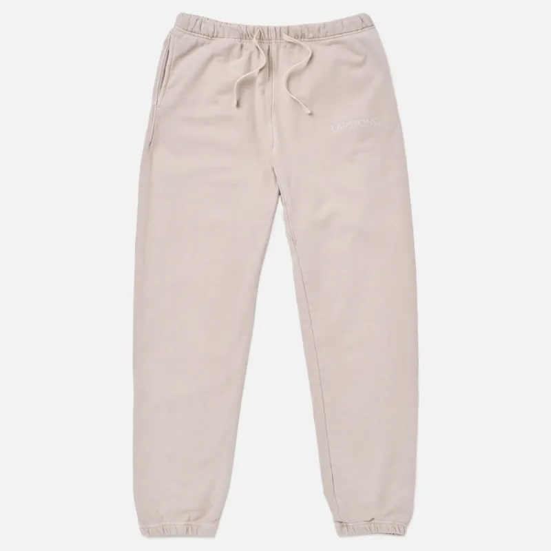 LAPSTONE SIGNATURE SWEATPANT - ANTIQUE WHITE sold by Lapstone & Hammer