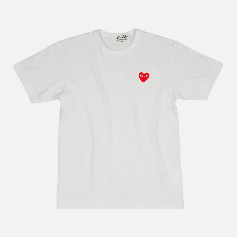 CLASSIC HEART LOGO TEE - WHITE sold by Lapstone & Hammer