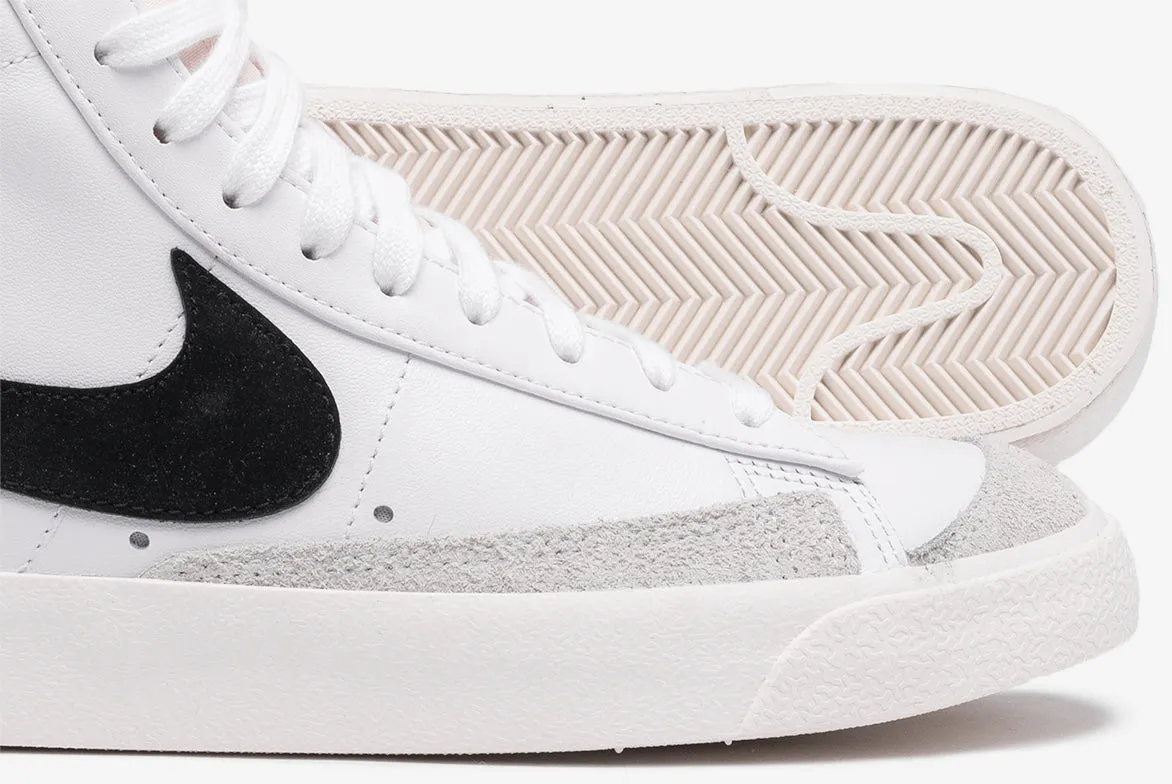 WMNS BLAZER MID`77 - WHITE / BLACK sold by Lapstone & Hammer product image thumbnail 4