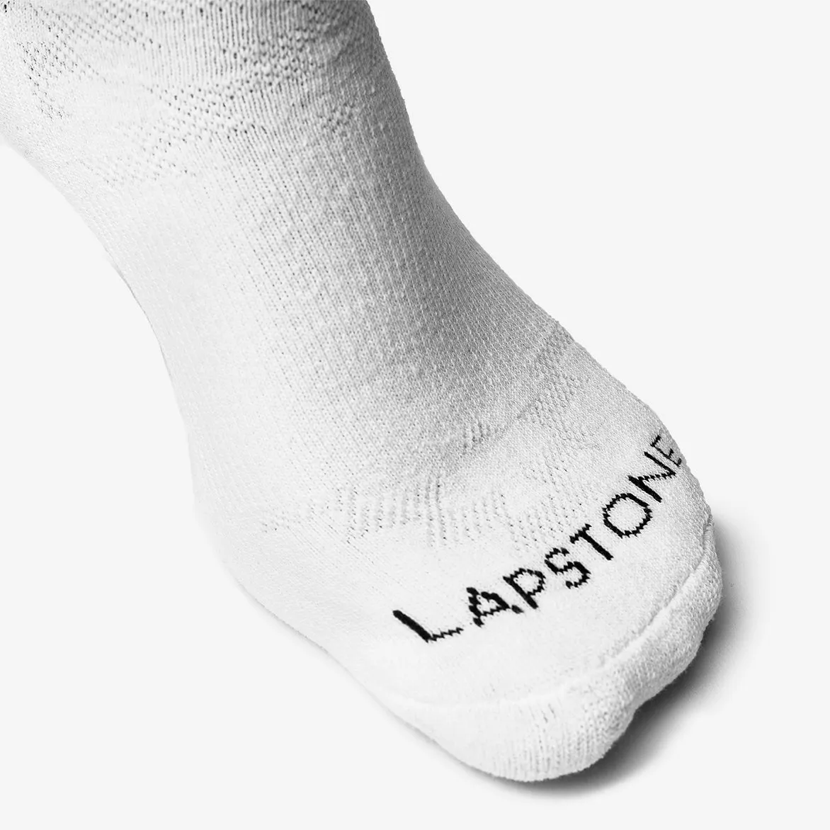 LH INTERLOCK SOCK - WHITE sold by Lapstone & Hammer product image thumbnail 4
