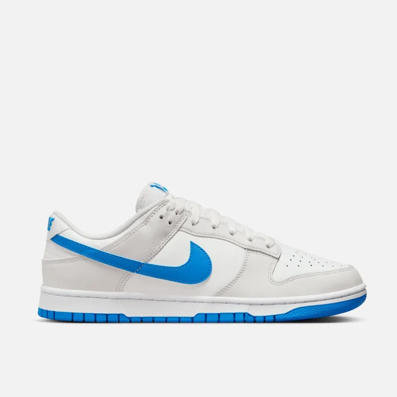 DUNK LOW RETRO - SUMMIT WHITE / PHOTO BLUE sold by Lapstone & Hammer
