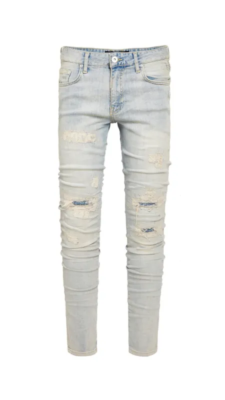 REPAIRER DENIM - PALE BLUE sold by Lapstone & Hammer