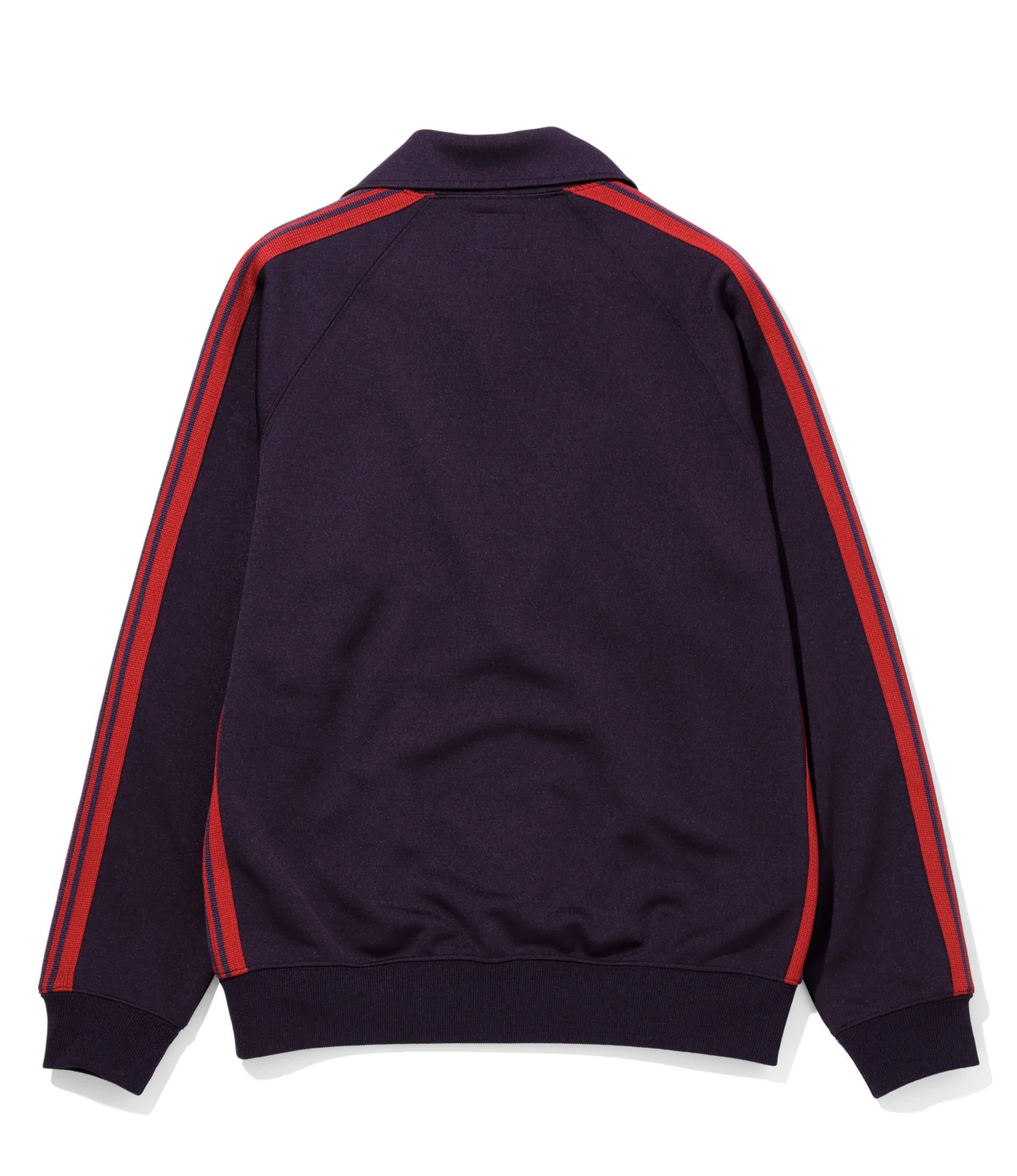 TRACK JACKET POLY SMOOTH - DARK PURPLE sold by Lapstone & Hammer product image thumbnail 2
