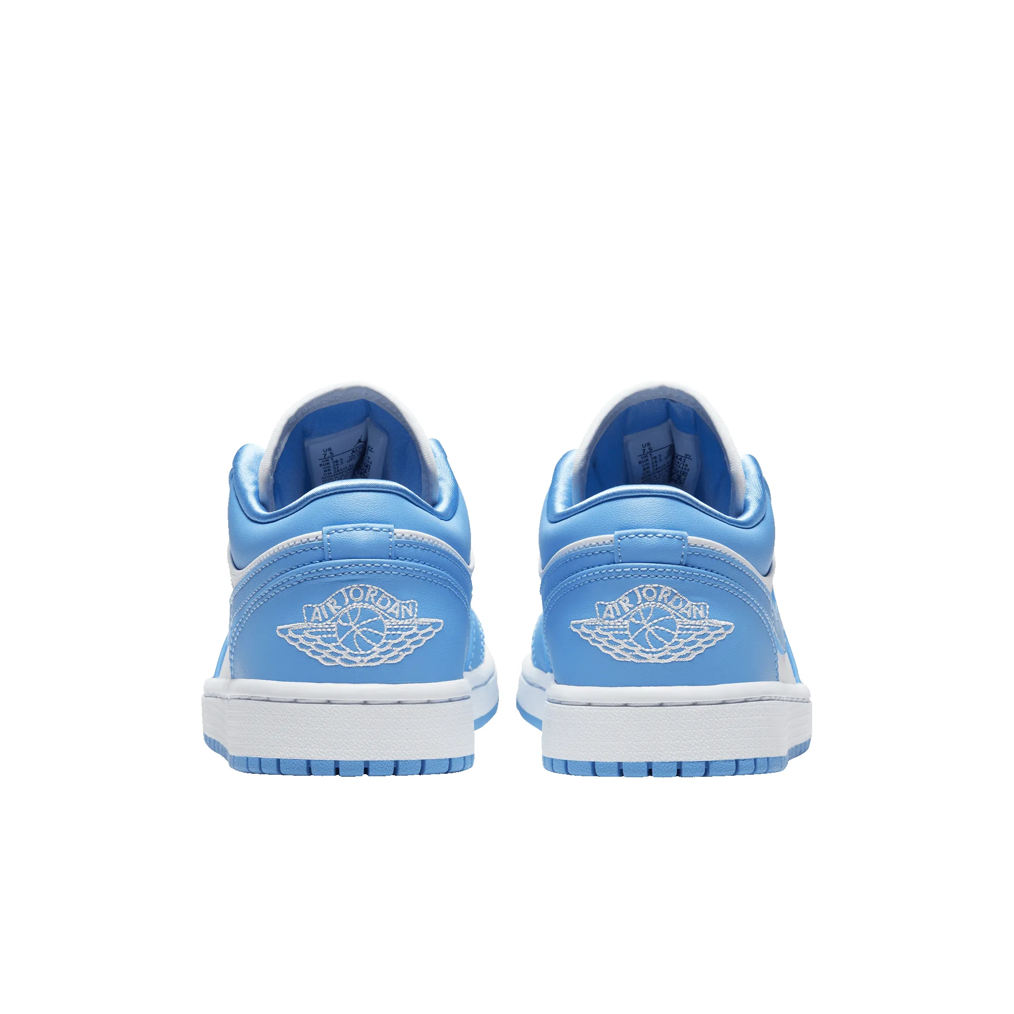 WMNS AIR JORDAN 1 LOW " UNC" sold by Lapstone & Hammer product image thumbnail 4
