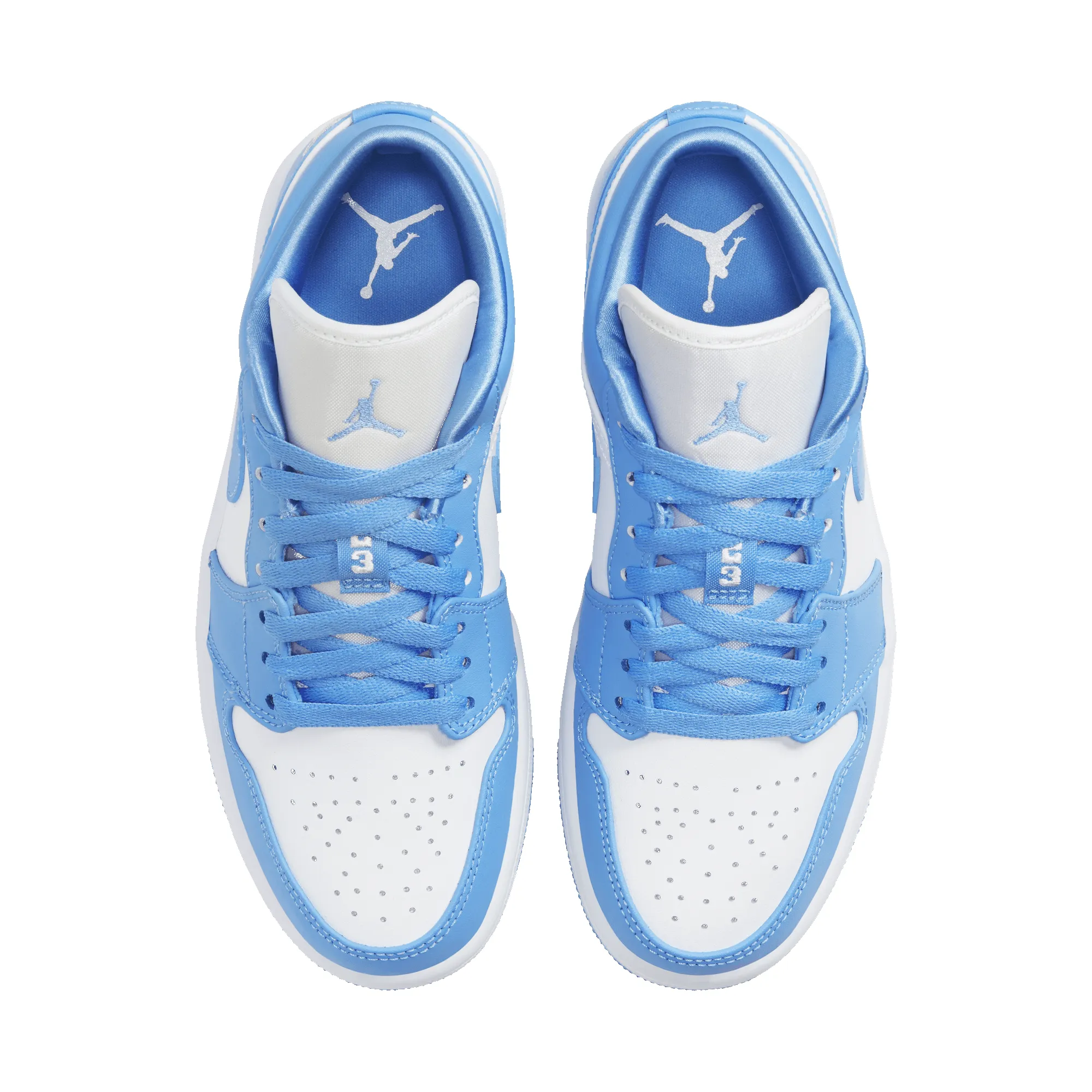 WMNS AIR JORDAN 1 LOW " UNC" sold by Lapstone & Hammer product image thumbnail 5