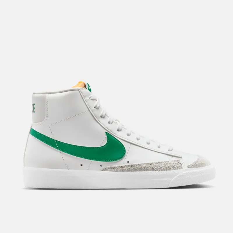 BLAZER MID `77 VNTG - WHITE / MALACHITE sold by Lapstone & Hammer