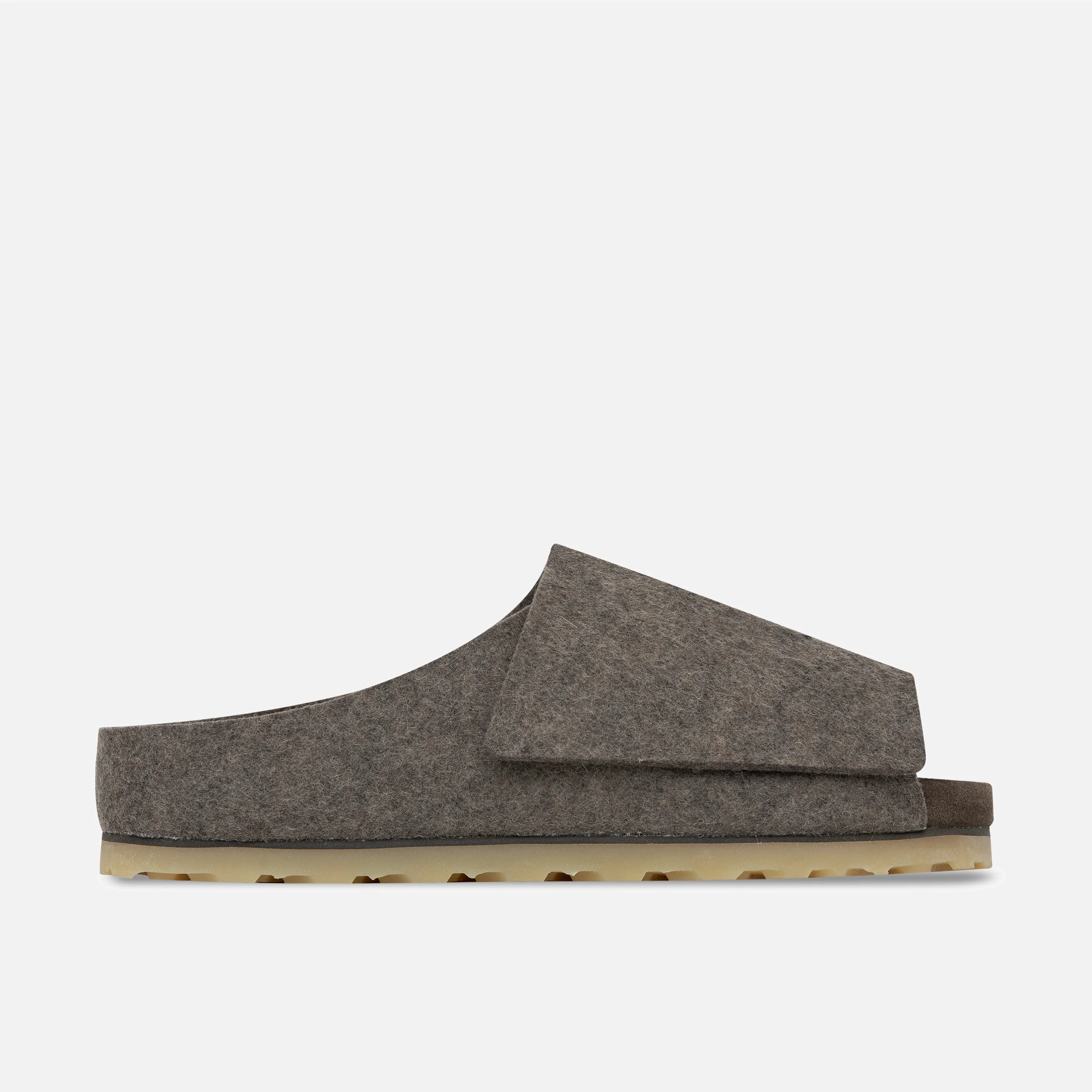 FOG X BIRKENSTOCK LOS FELIZ WOOL FELT - ASH MELANGE sold by Lapstone & Hammer
