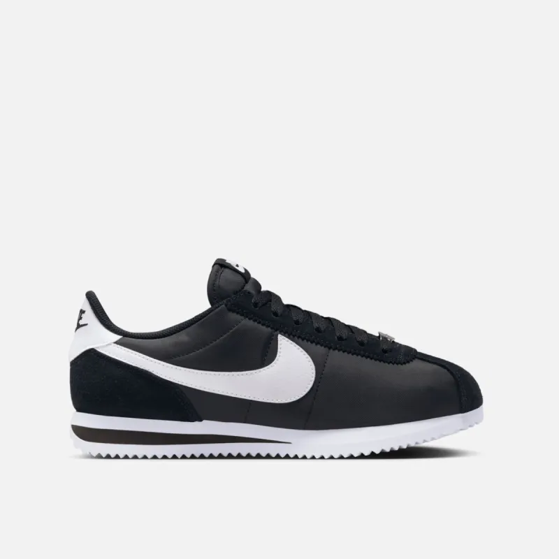WMNS CORTEZ TXT - BLACK / WHITE sold by Lapstone & Hammer