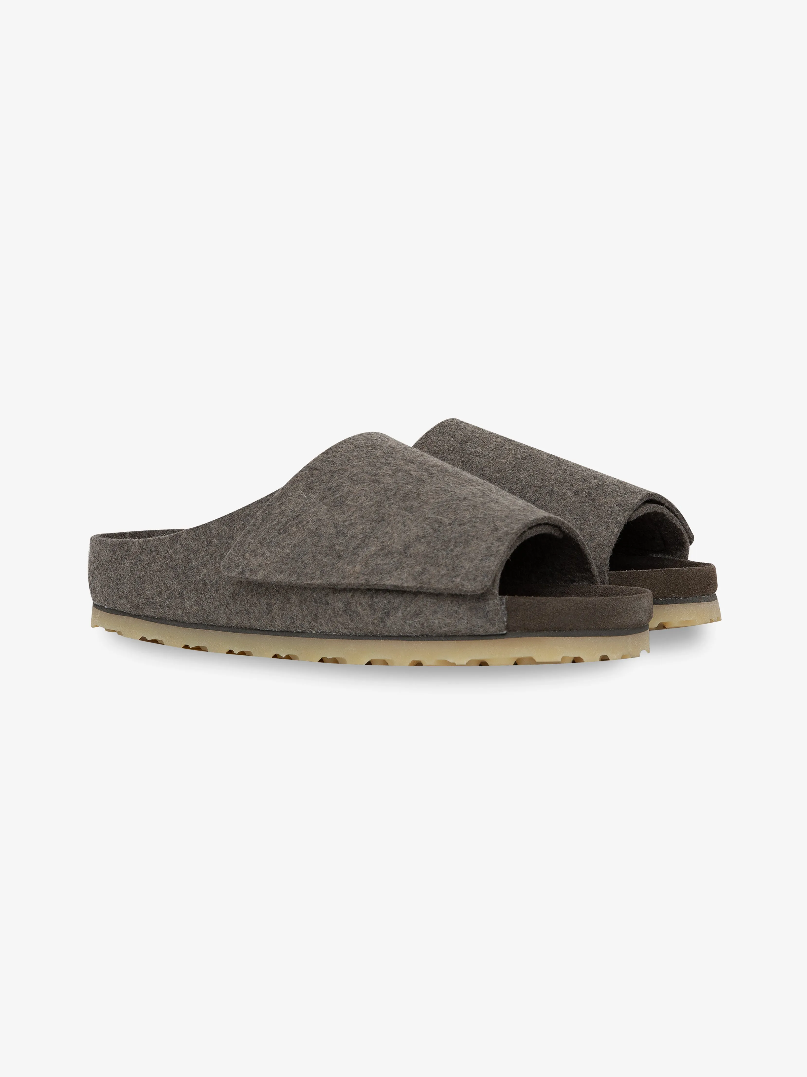FOG X BIRKENSTOCK LOS FELIZ WOOL FELT - ASH MELANGE sold by Lapstone & Hammer product image thumbnail 2
