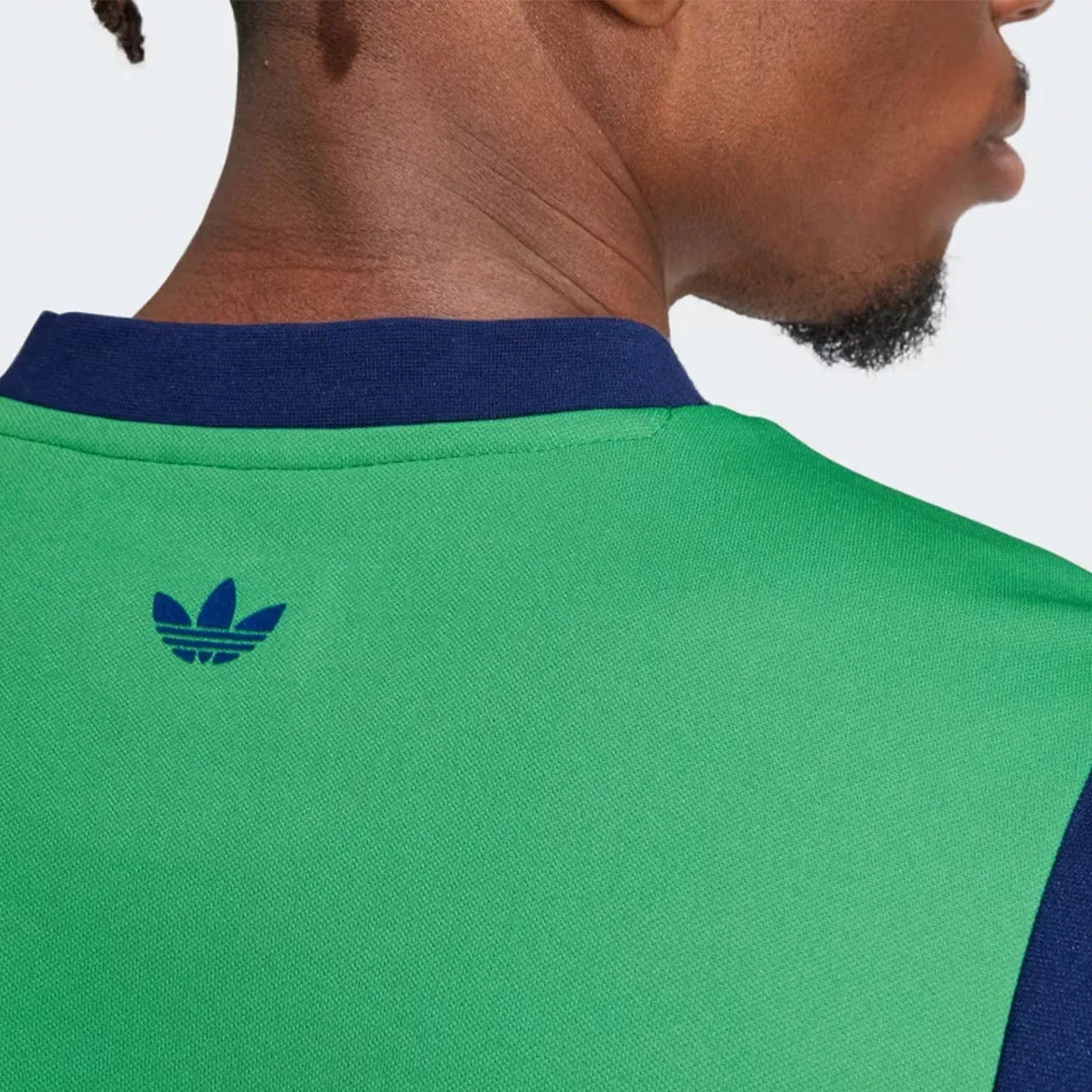 WALES BONNER X ADIDAS FTBL S/S SHIRT - VIVID GREEN sold by Lapstone & Hammer product image thumbnail 4