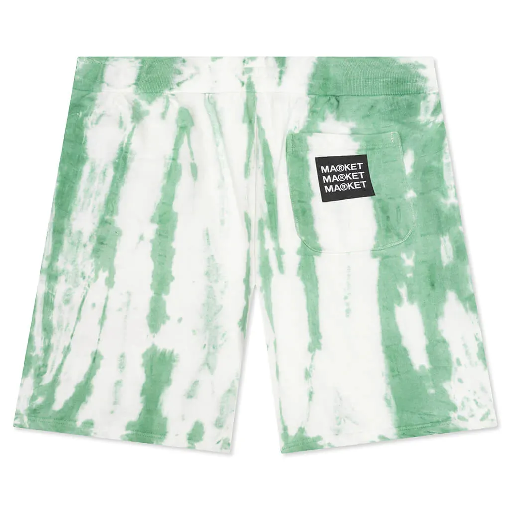 GROWTH MARKET TIE DYE SWEATSHORTS sold by Lapstone & Hammer product image thumbnail 2
