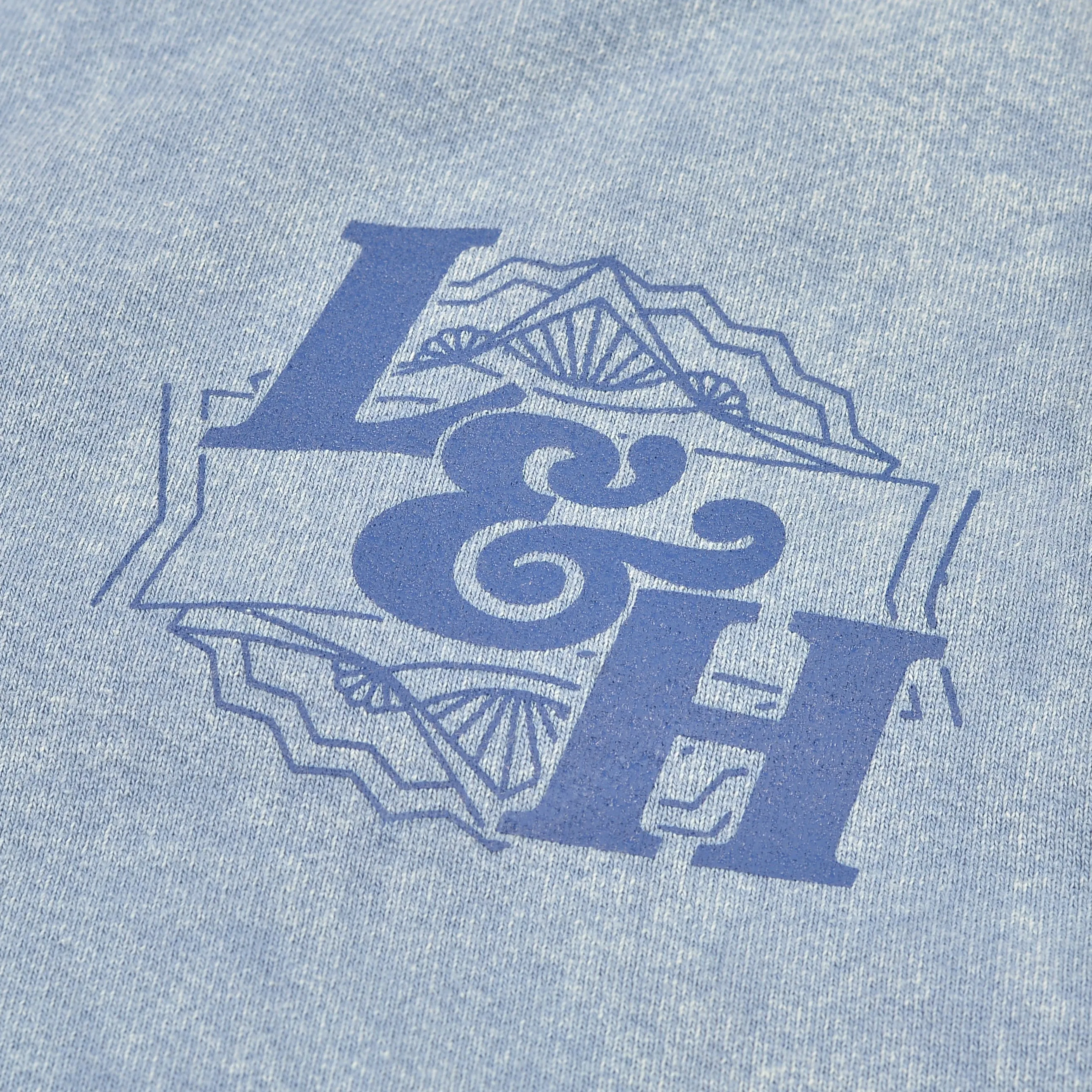 STANDARD ISSUE FOR LAPSTONE HOODIE - STONEWASH INDIGO sold by Lapstone & Hammer product image thumbnail 3