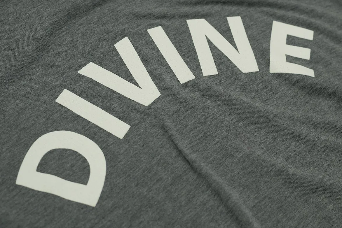 DIVINE TEE - GREY sold by Lapstone & Hammer product image thumbnail 2
