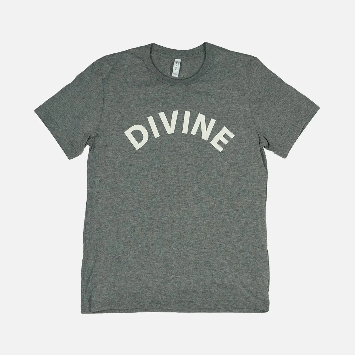 DIVINE TEE - GREY sold by Lapstone & Hammer