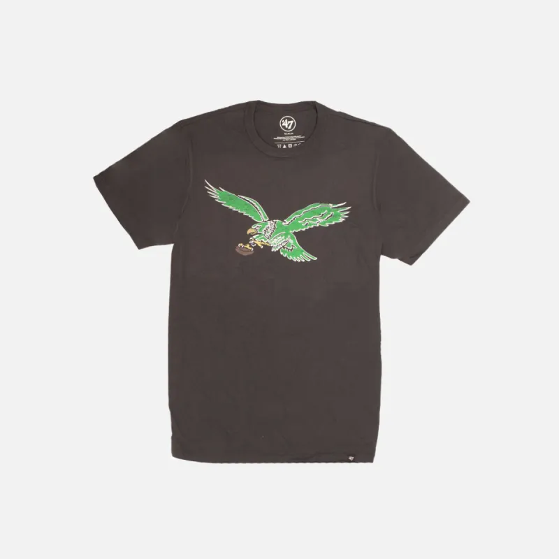 PHILADELPHIA EAGLES HISTORIC S/S TEE - FLINT BLACK sold by Lapstone & Hammer