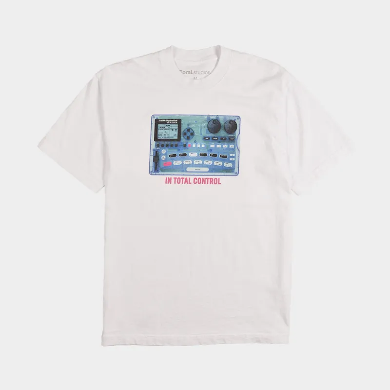CONTROL T-SHIRT - WHITE sold by Lapstone & Hammer