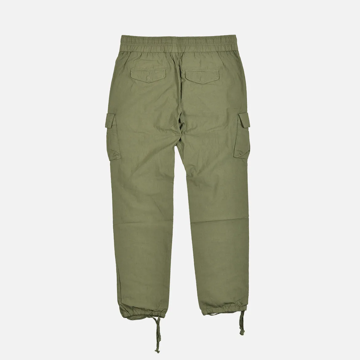 SATEEN CARGO PANTS - OLIVE sold by Lapstone & Hammer product image thumbnail 2