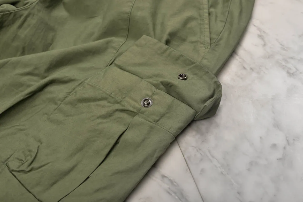 SATEEN CARGO PANTS - OLIVE sold by Lapstone & Hammer product image thumbnail 3