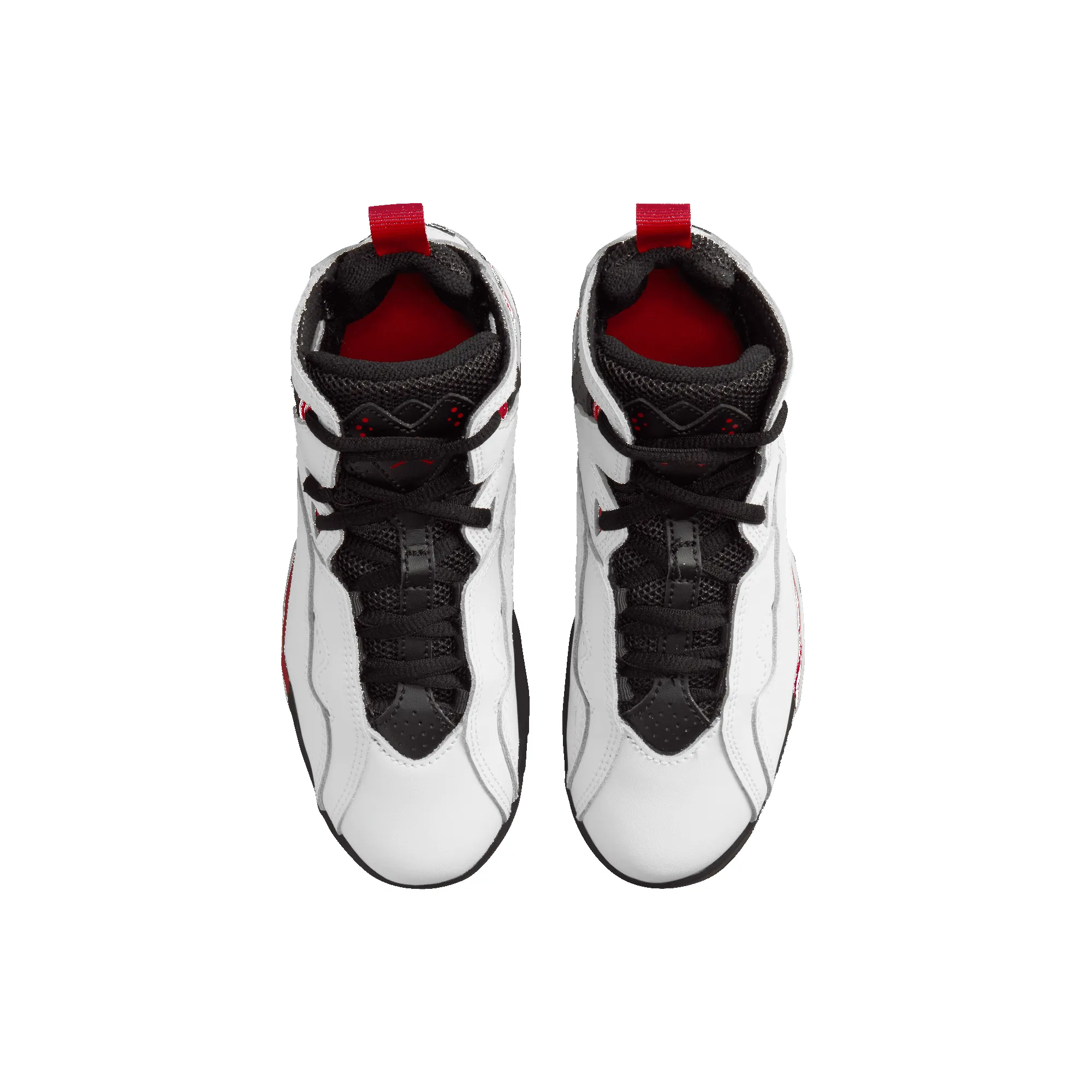 JORDAN TRUE FLIGHT (PS) - WHITE / BLACK / VARSITY RED sold by Lapstone & Hammer product image thumbnail 4