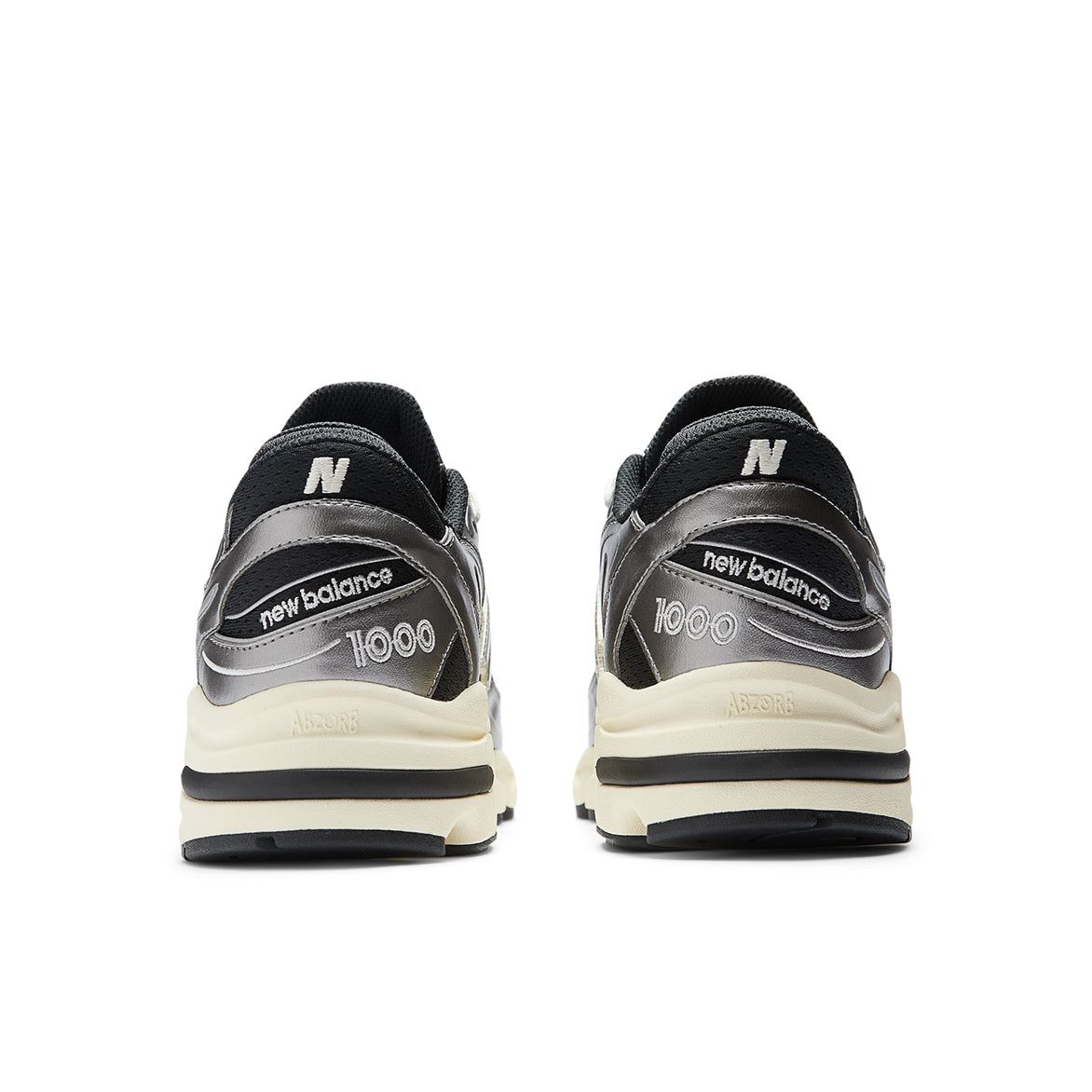 NEW BALANCE 1000 "SILVER METALLIC" sold by Lapstone & Hammer product image thumbnail 4