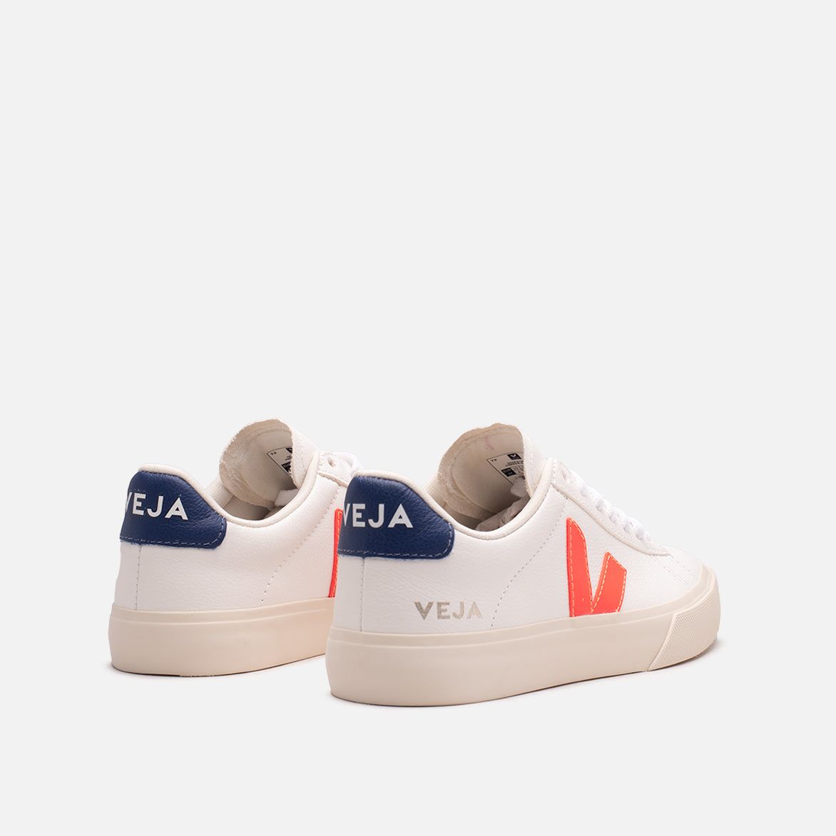 WMNS CAMPO CHROMEFREE LEATHER - White / Orange sold by Lapstone & Hammer product image thumbnail 3