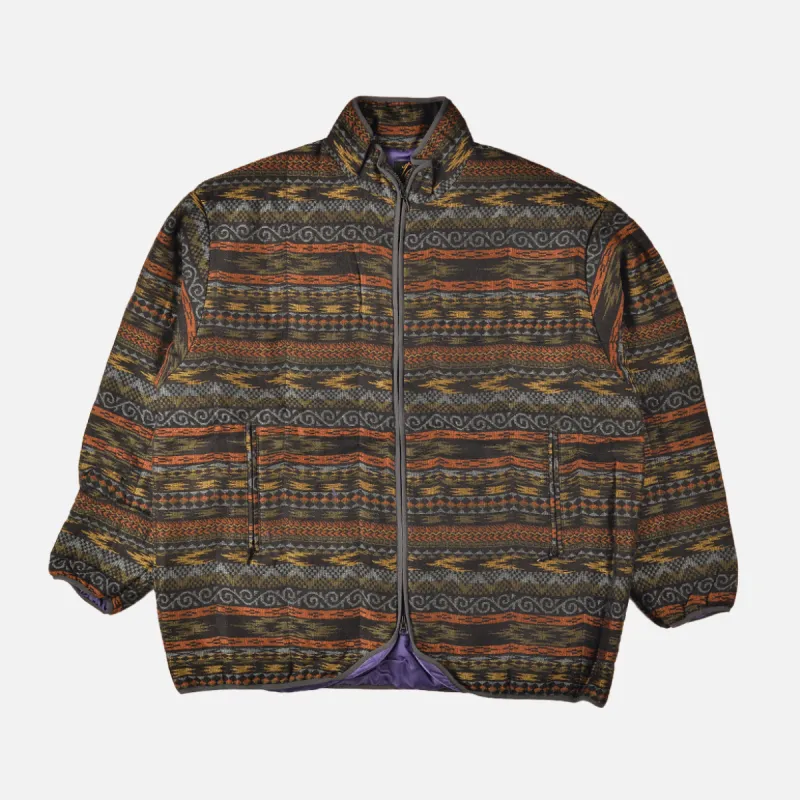 PIPING QUILT JACKET - W/AC/CU SEMINOLE JQ. - BLACK sold by Lapstone & Hammer