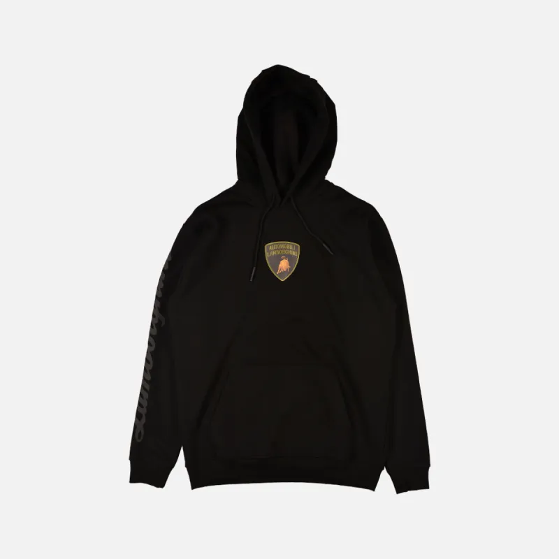 LAMBORGHINI BULL HOODIE - BLACK sold by Lapstone & Hammer