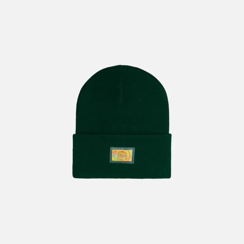 ABC 123 HOLOGRAM BEANIE - GREEN sold by Lapstone & Hammer