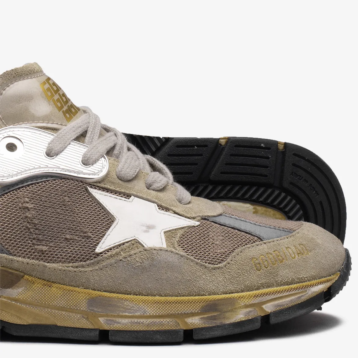 DAD STAR - TAUPE / WHITE / SILVER sold by Lapstone & Hammer product image thumbnail 4