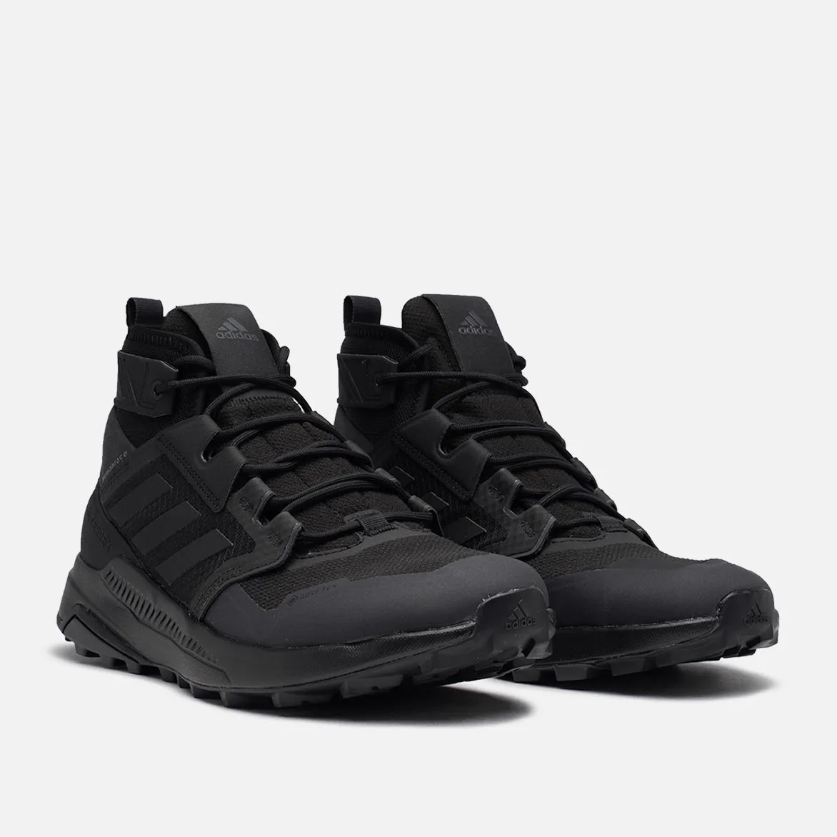 PHARRELL X ADIDAS TERREX TRAILMAKER MID "TRIPLE BLACK" sold by Lapstone & Hammer product image thumbnail 2