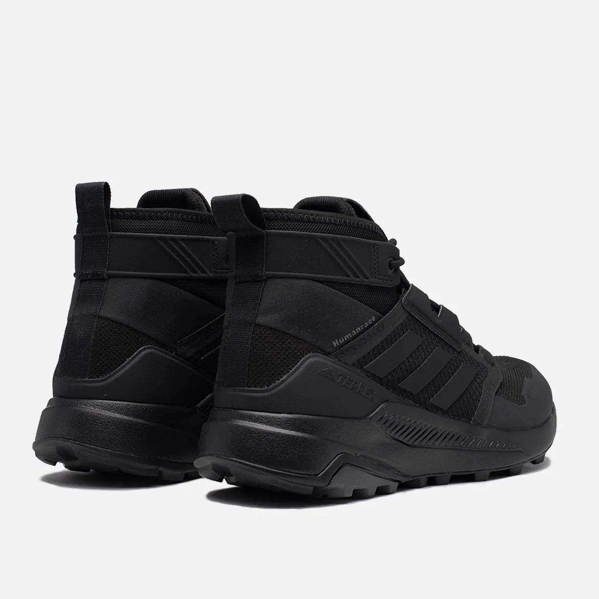 PHARRELL X ADIDAS TERREX TRAILMAKER MID "TRIPLE BLACK" sold by Lapstone & Hammer product image thumbnail 3