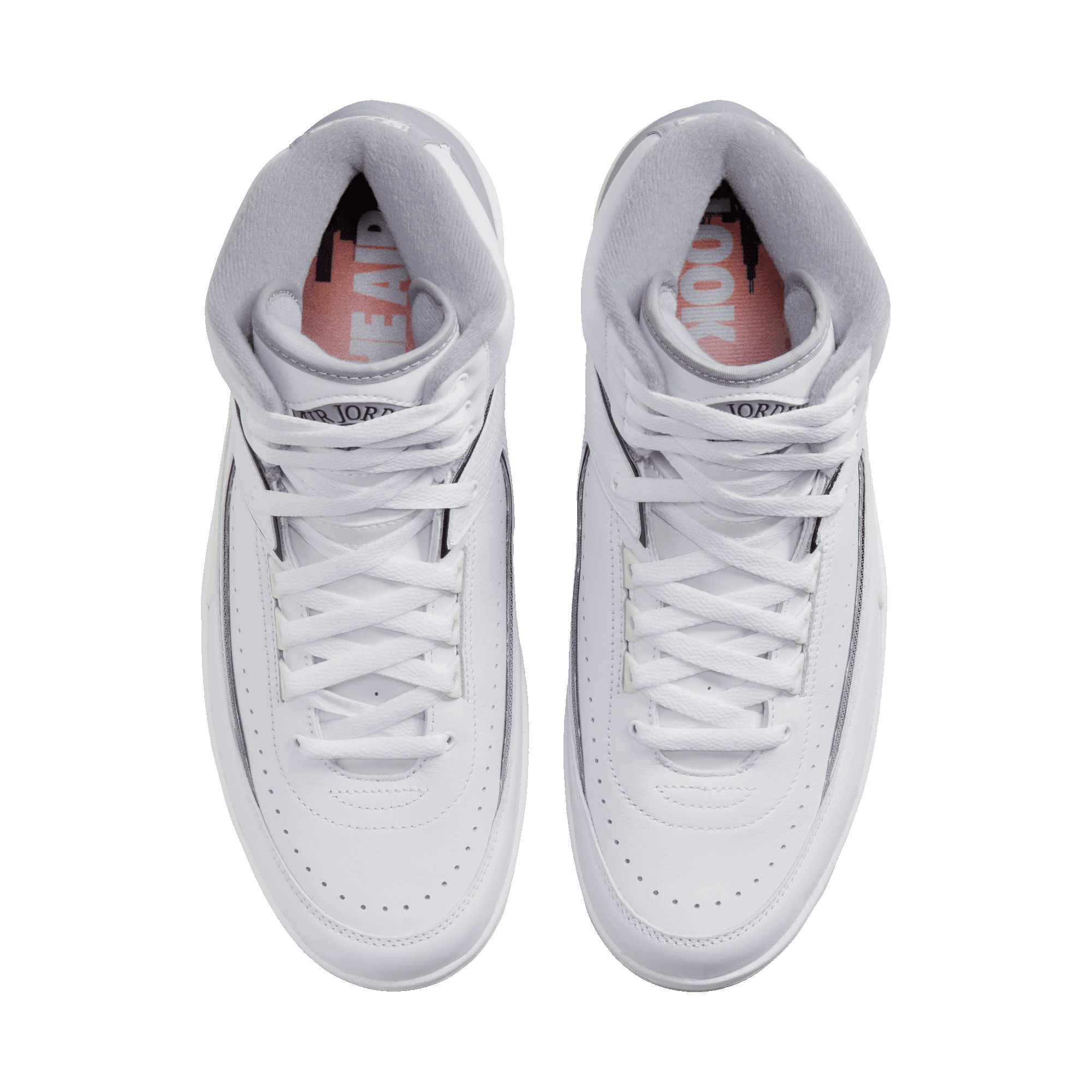 AIR JORDAN 2 RETRO "WHITE / CEMENT GREY" sold by Lapstone & Hammer product image thumbnail 5